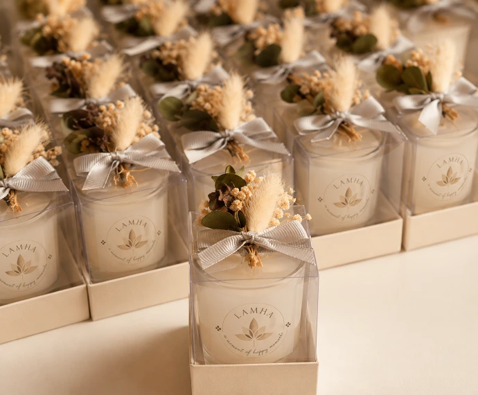 Bulk wholesale scented tin candles for corporate events and employee appreciation gifts