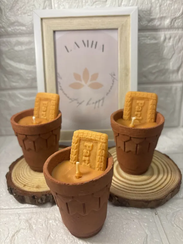 Lamha Chai Candle (Set of 2)